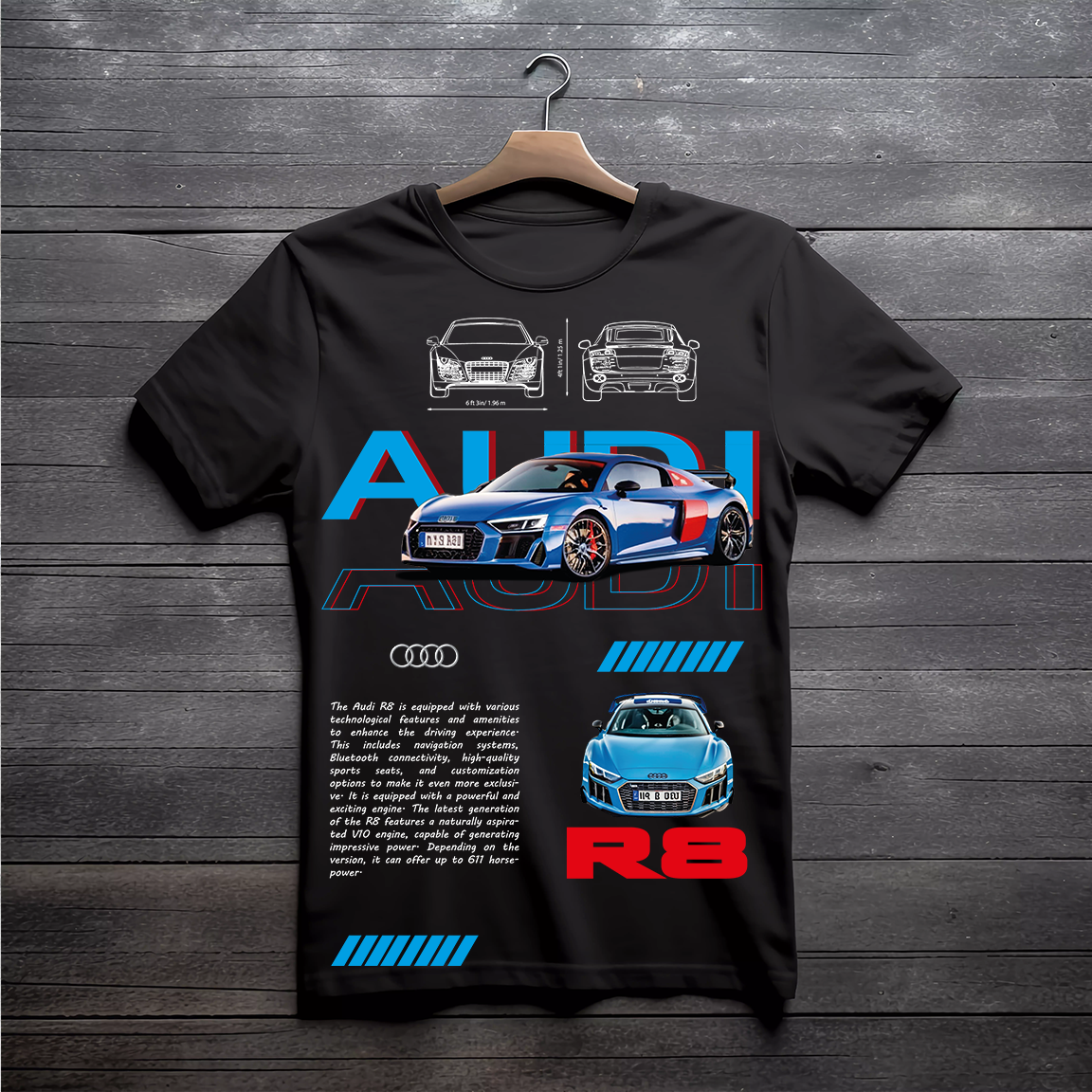 Camiseta Audi