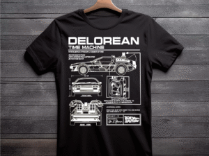 Camiseta Delorean
