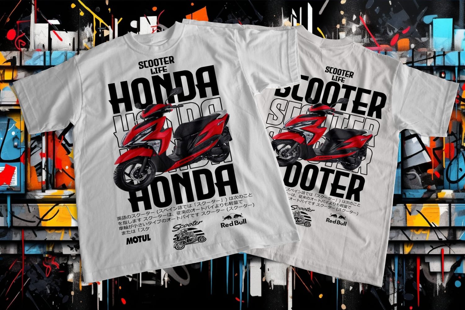 Camiseta Honda Bike