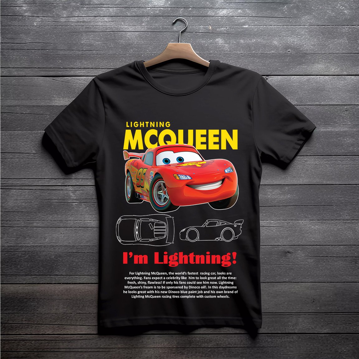 Camiseta Mc Queen