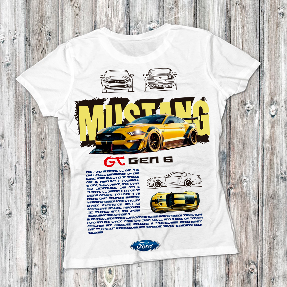Camiseta Mustang